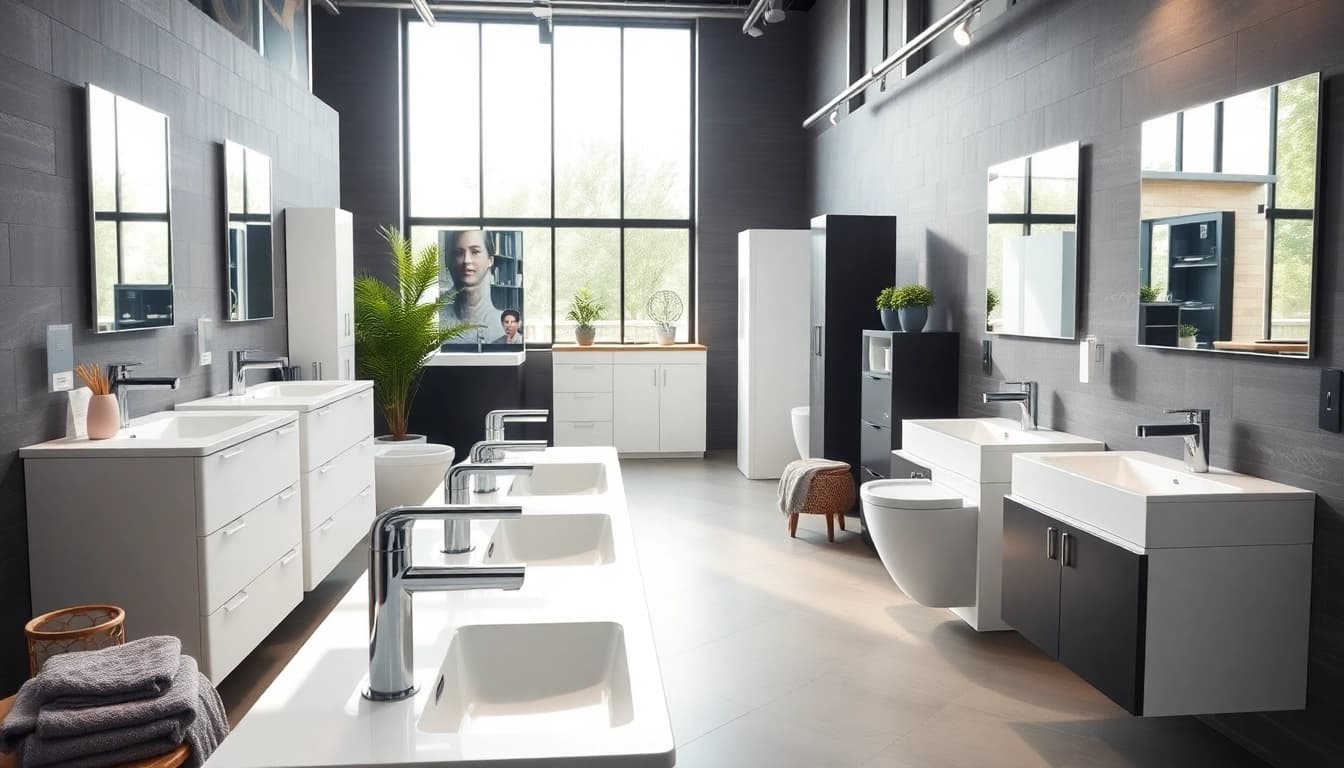 Sonni sanitär hochwertige Badezimmerarmaturen in modernem Design präsentieren.