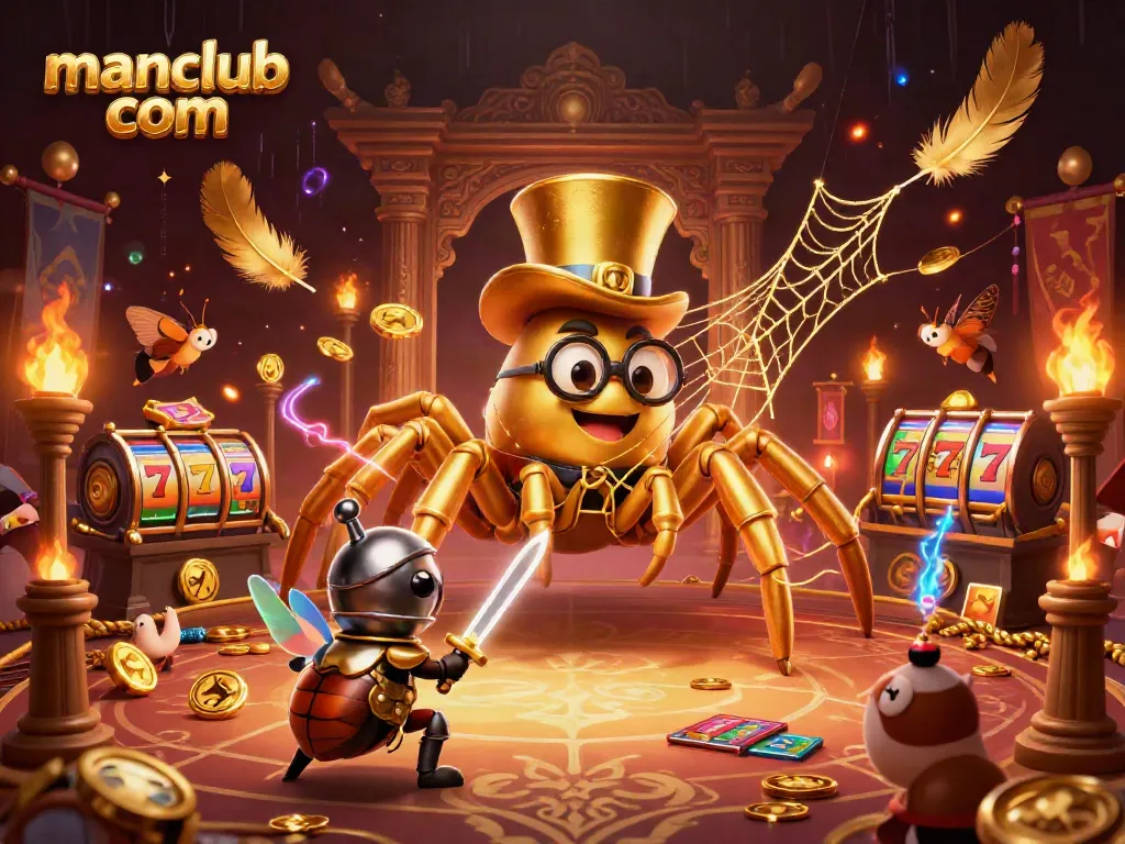 Experience thrilling betting with manclub com in this vibrant casino adventure scene.