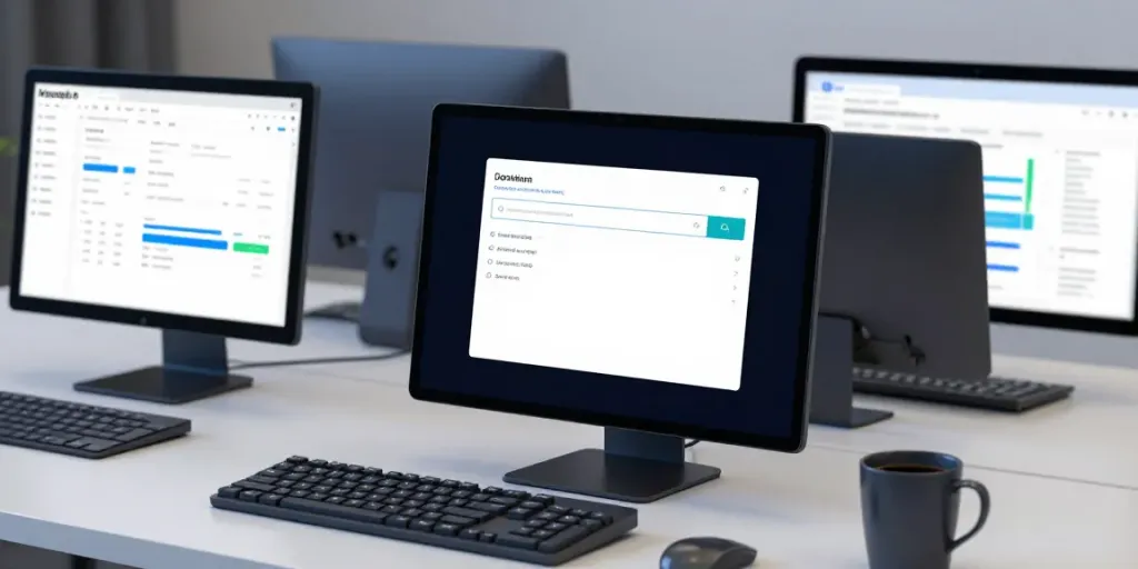 Buy .co.uk domain seamlessly with advanced tech setup showcasing domain registration software and analytics.
