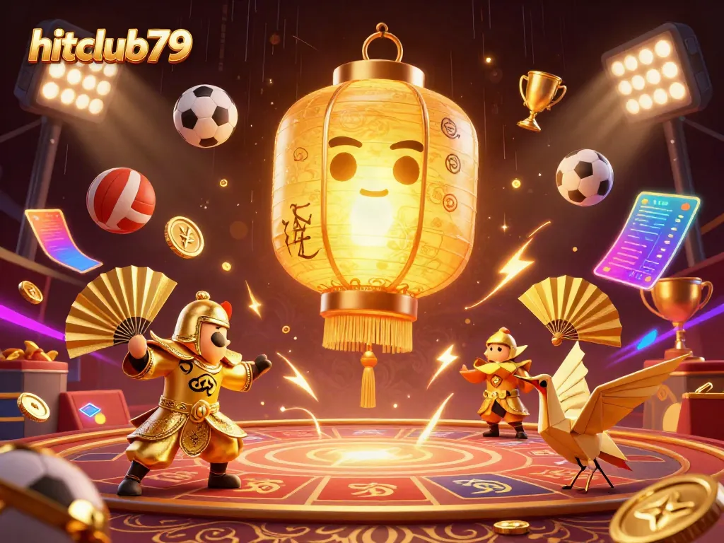 Engage with hitclub79's exciting casino gaming atmosphere featuring dynamic elements and vibrant characters.