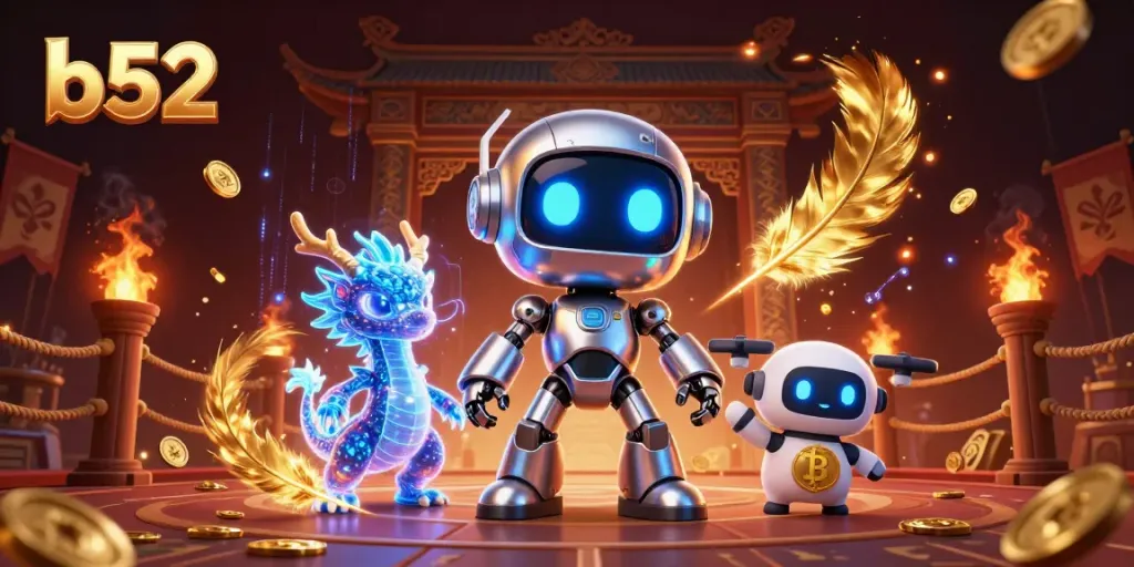 Experience the excitement of b52 casino gaming with vibrant characters and dynamic elements.