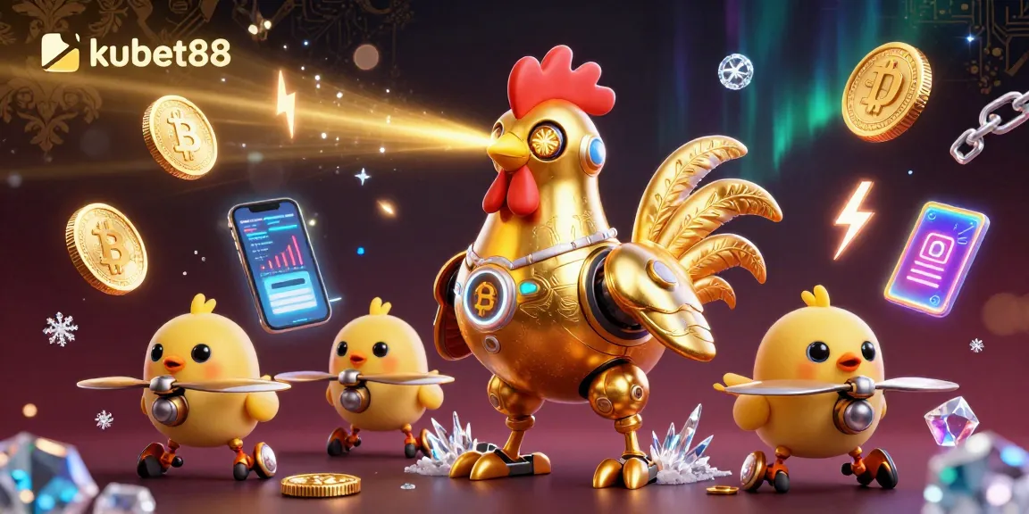 Engage with kubet88 for thrilling online gaming experiences featuring a futuristic casino scene.