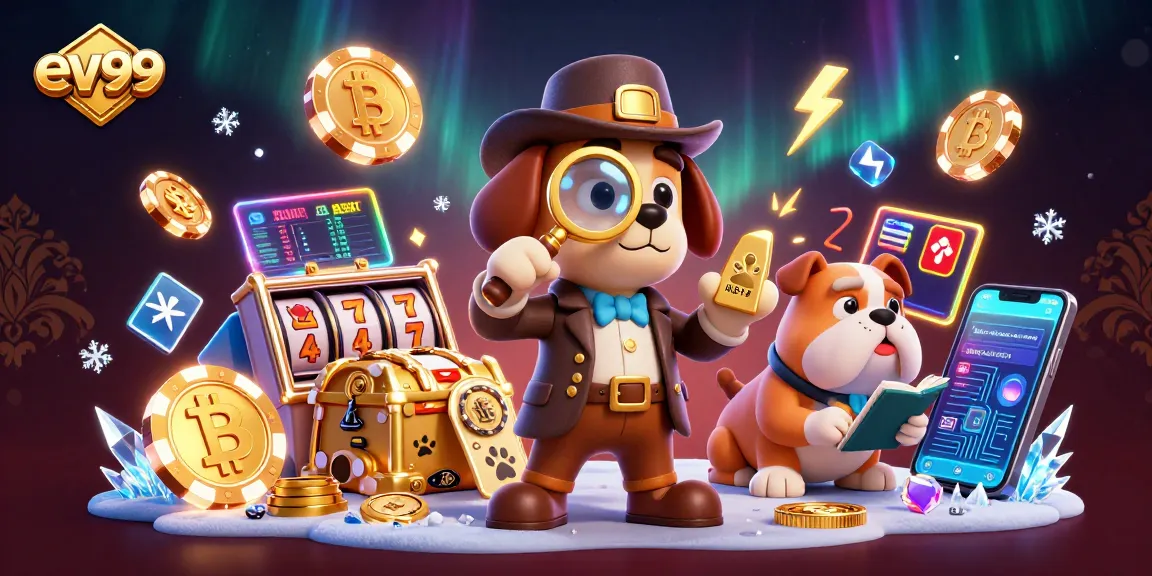 Follow the clues in an ev99 casino adventure with a detective and treasures!