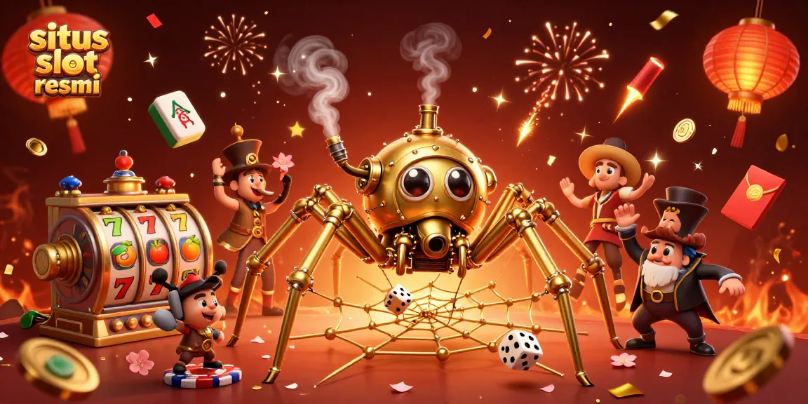 Play exciting games at situs slot resmi, featuring vibrant animations and engaging visuals.
