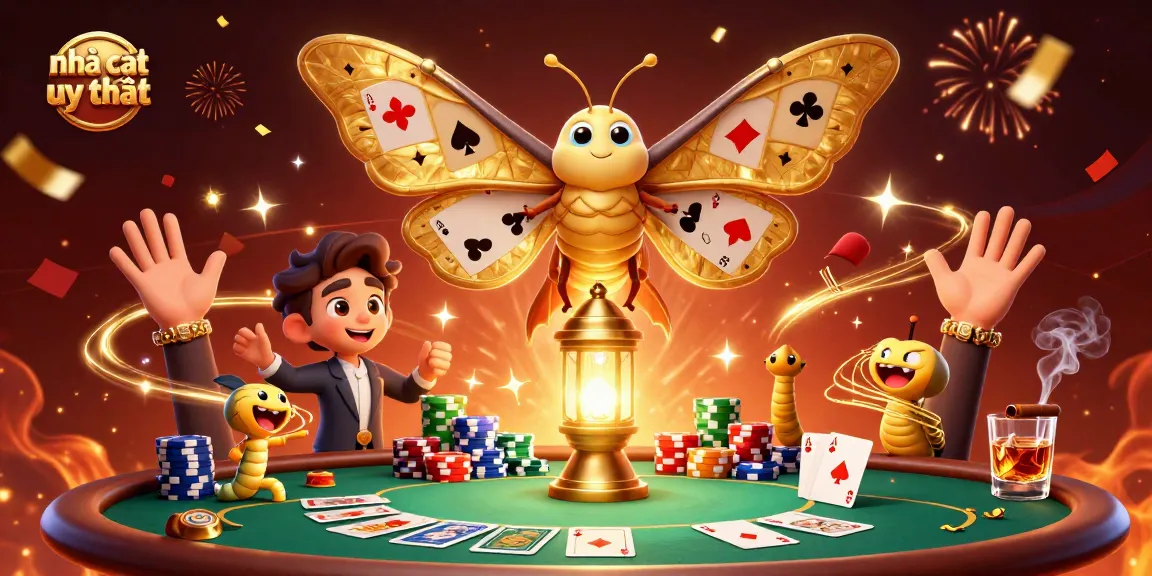 Experience the thrill of betting at nhà cái uy tín with vibrant casino elements and dynamic characters.
