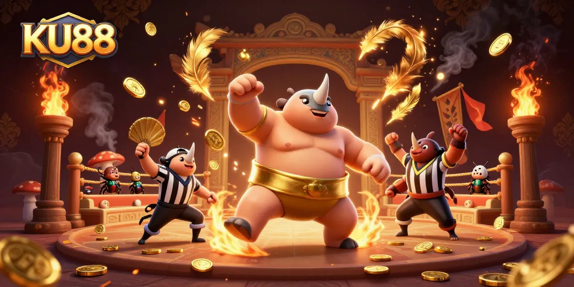 Engage with immersive KU88 gaming featuring a dynamic beetle casino showdown.