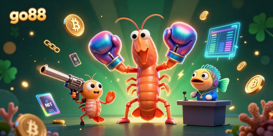 Join go88 for thrilling gambling entertainment with dynamic 3D illustrations of underwater champions.